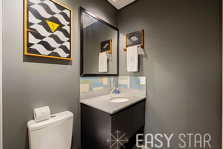 Easy Star - Studio próx linha lilás e consulado Americano -