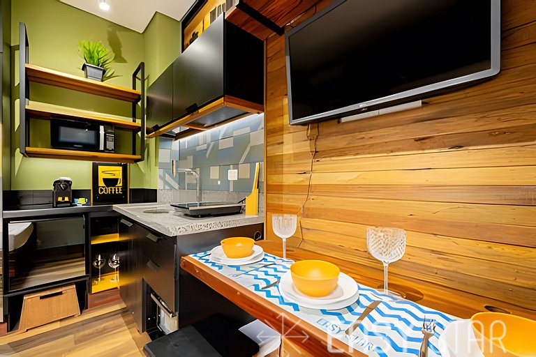 Easy Star - Studio próx linha lilás e consulado Americano -