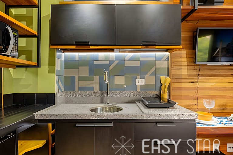 Easy Star - Studio próx linha lilás e consulado Americano -