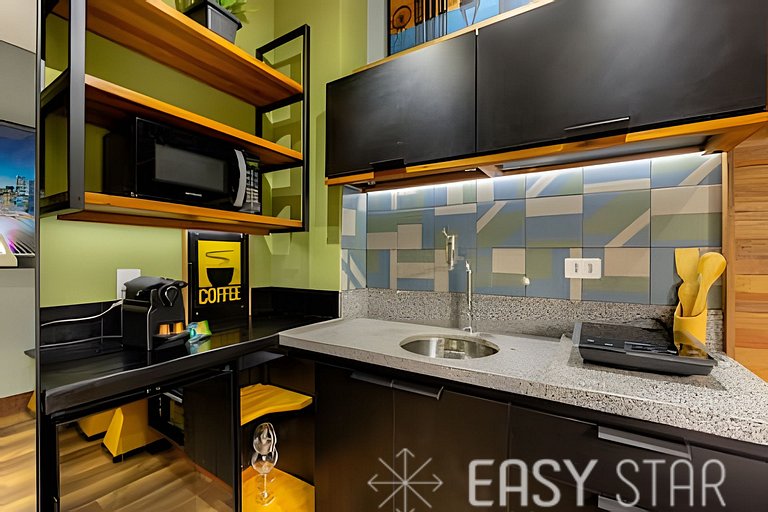 Easy Star – Studio near Lilac Line and U.S. Consulate – NO01