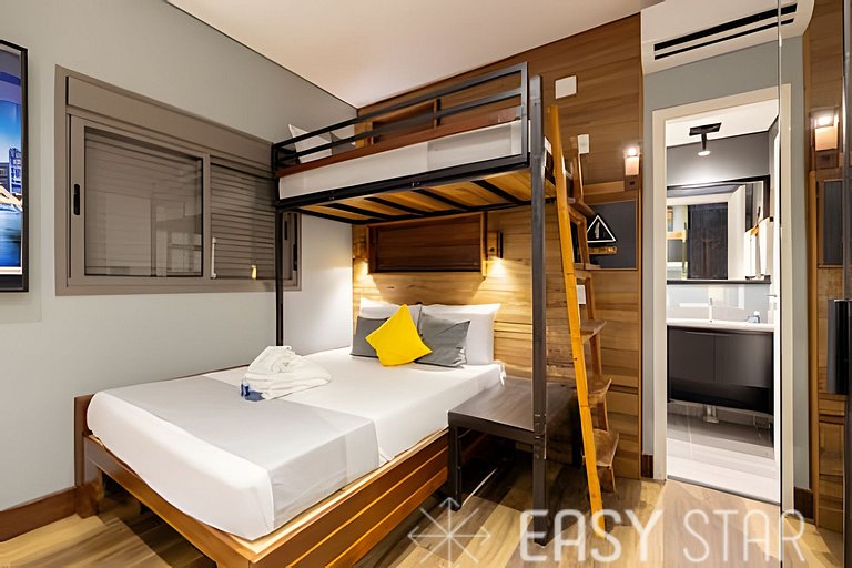 Easy Star - Belo Studio na Chácara Santo Antônio! - NO01I