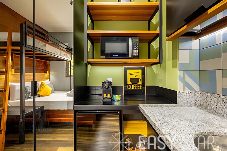 Easy Star - Studio próx linha lilás e consulado Americano -