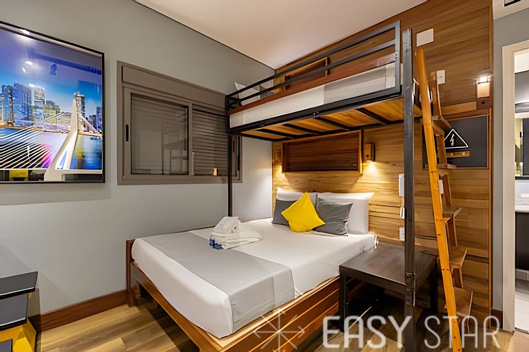 Easy Star - Belo Studio na Chácara Santo Antônio! - NO01I