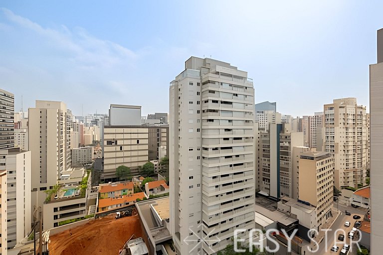 Easy Star - Belo apto c/ 2 quartos, vaga e varanda na Paulis