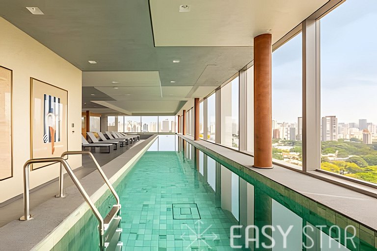 Easy Star - Studio com varanda em Moema. - NS01I
