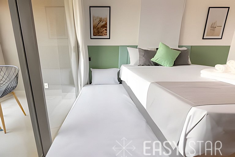 Easy Star - Studio com varanda em Moema. - NS01I
