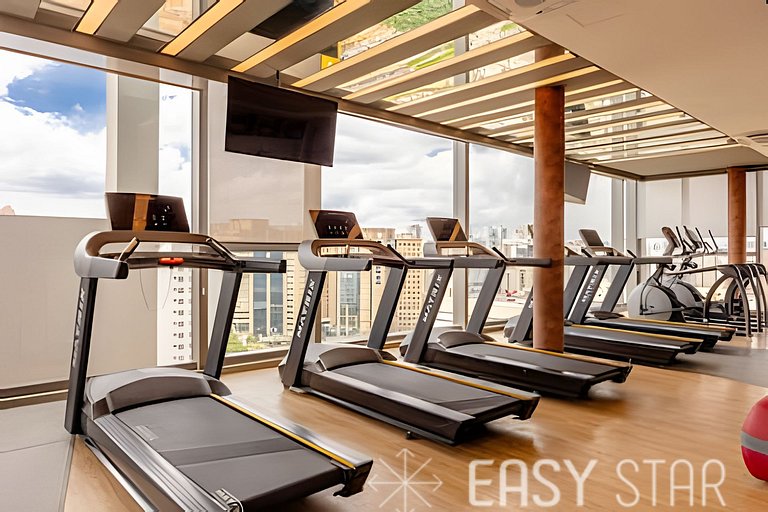 Easy Star - Studio com varanda em Moema. - NS01I