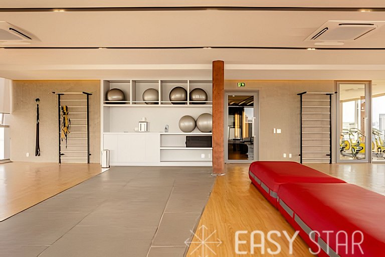 Easy Star - Studio com varanda em Moema. - NS01I