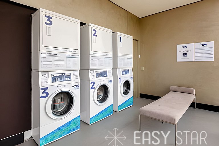 Easy Star - Studio com varanda em Moema. - NS01I