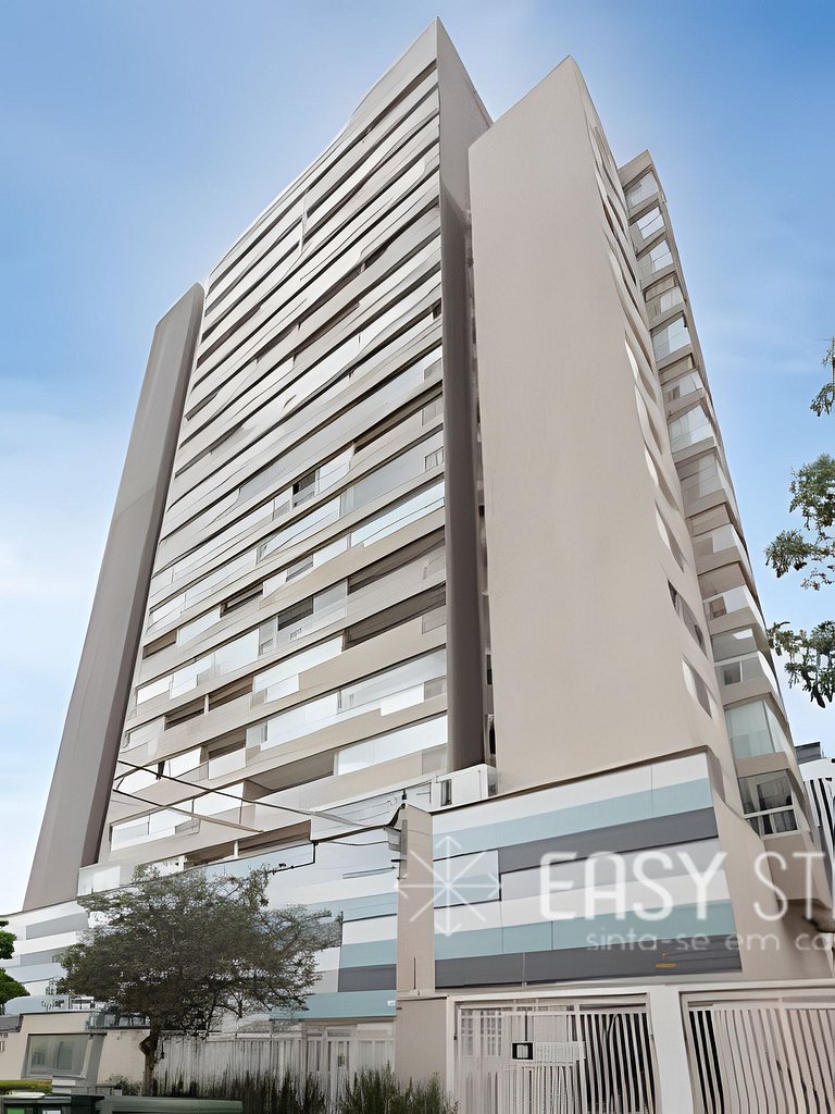 Easy Star - Belo studio C/varanda em Pinheiros - NT01I