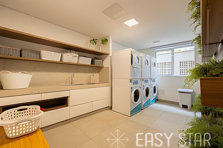 Easy Star - Belo studio C/varanda em Pinheiros - NT01I