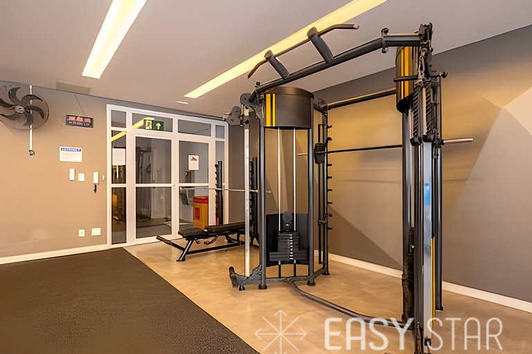 Easy Star - Belo studio C/varanda em Pinheiros - NT01I