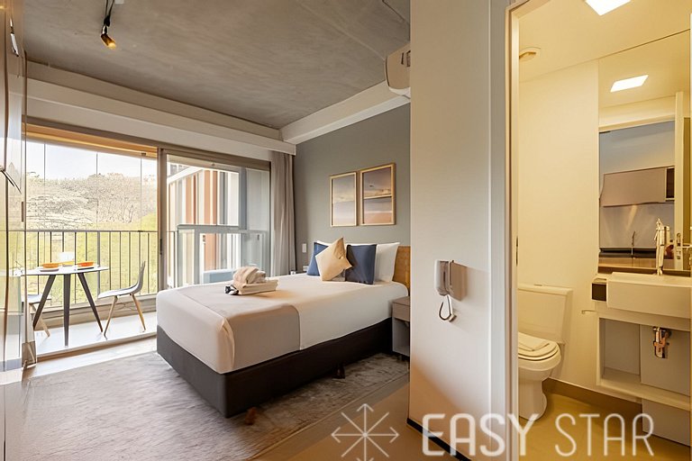 Easy Star - Moderno studio ao lado da Estação Oscar Freire -