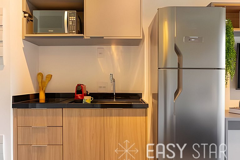 Easy Star - Moderno studio ao lado da Estação Oscar Freire -