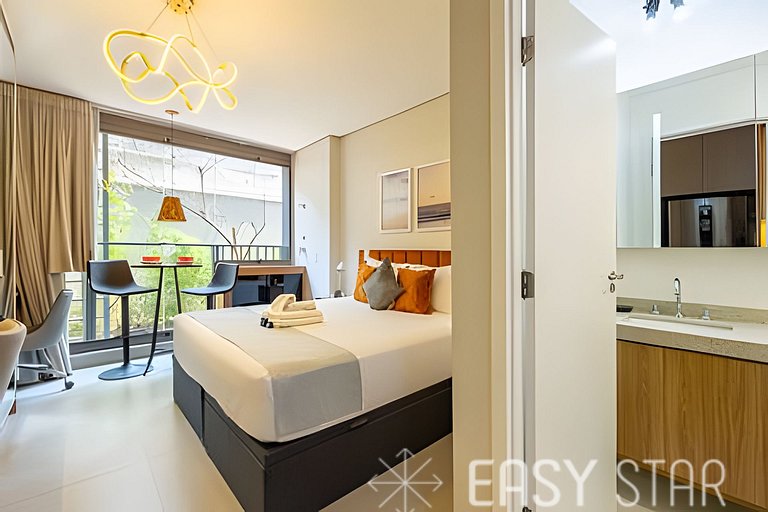 Easy Star - Charming Studio in Novo Brooklin - NZ01I