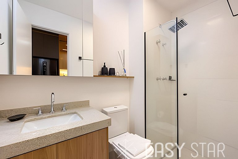 Easy Star - Encantador Estudio en Novo Brooklin - NZ01I