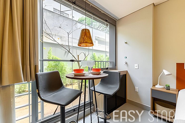 Easy Star - Charmoso studio no Novo Brooklin - NZ01I