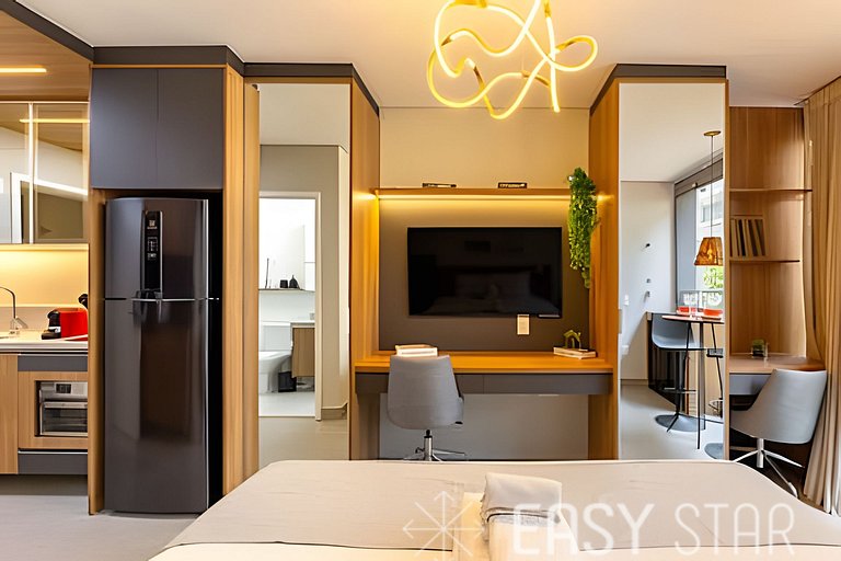 Easy Star - Charming Studio in Novo Brooklin - NZ01I