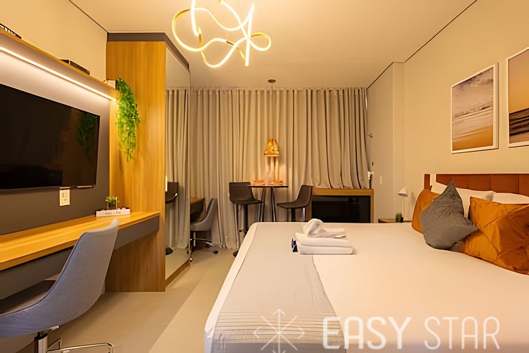 Easy Star - Encantador Estudio en Novo Brooklin - NZ01I