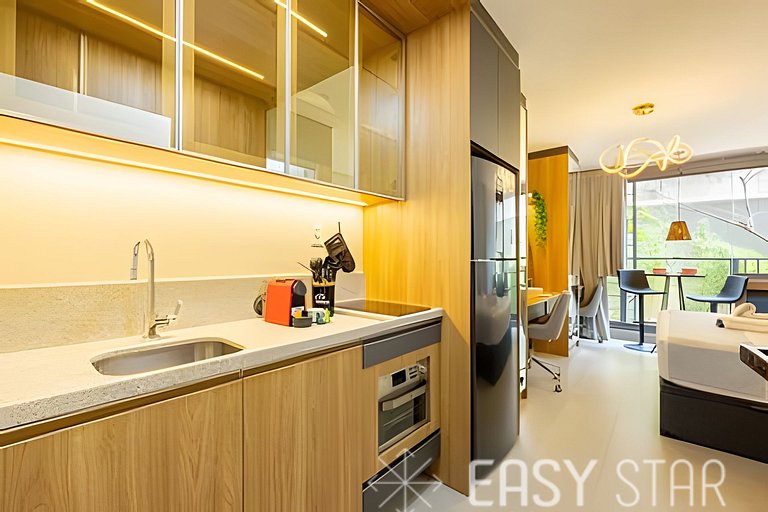 Easy Star - Encantador Estudio en Novo Brooklin - NZ01I