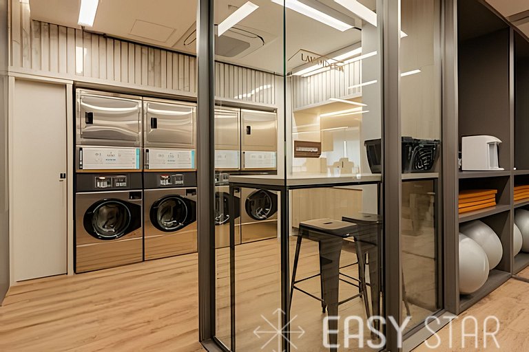 Easy Star - Charmoso studio no Novo Brooklin - NZ01I