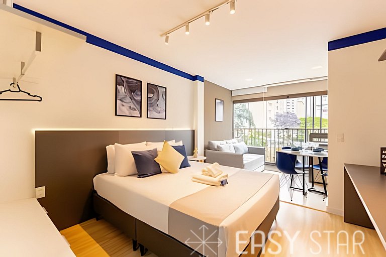 Easy Star - Charmoso Studio no Jardins - OC01I