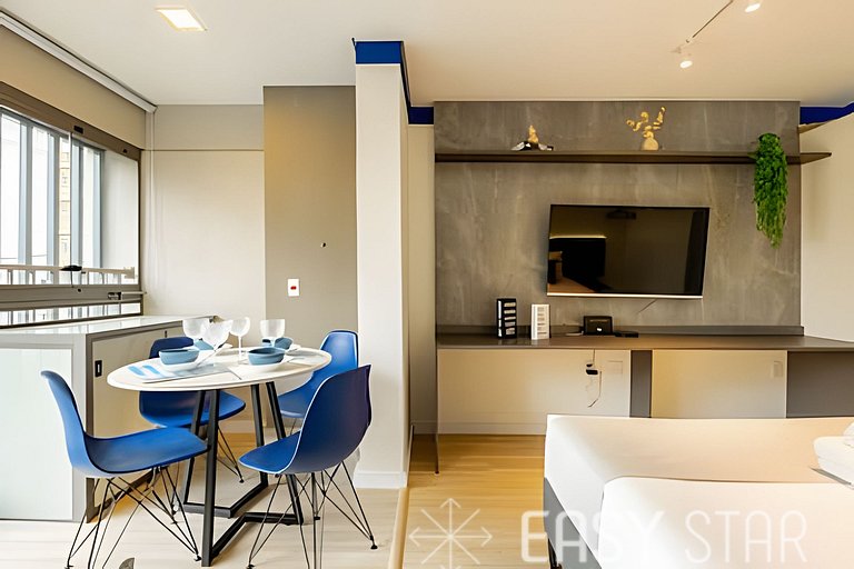 Easy Star - Charmoso Studio no Jardins - OC01I