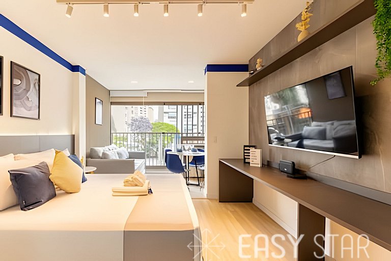Easy Star - Charmoso Studio no Jardins - OC01I