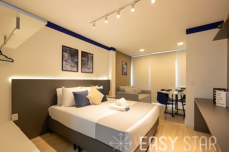 Easy Star - Charmoso Studio no Jardins - OC01I