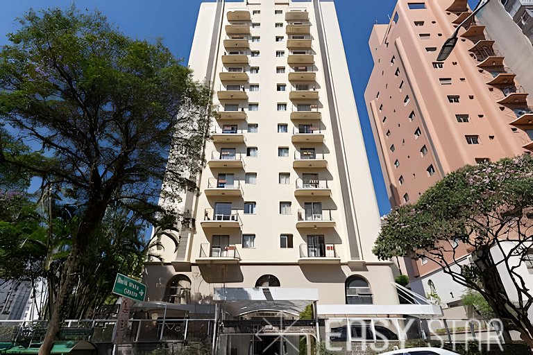 Easy Star - Charmoso flat C/Vaga ao Lado da Av. Paulista! -