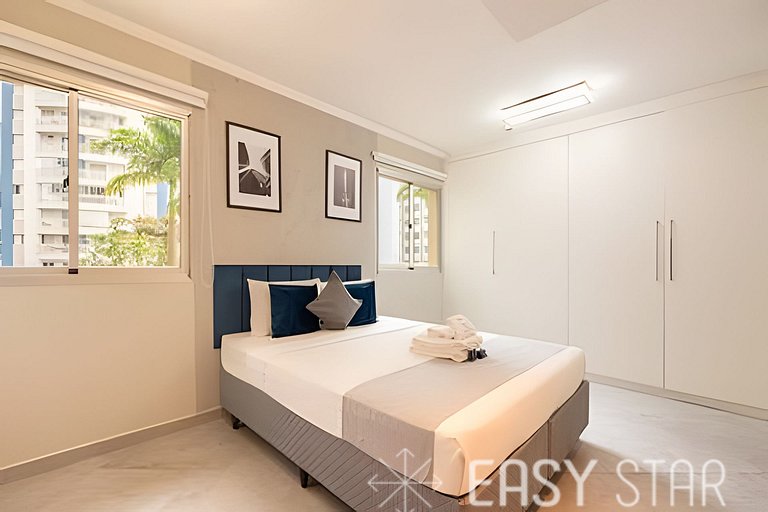 Easy Star - Charmoso flat na rua Bela Cintra - PG01I