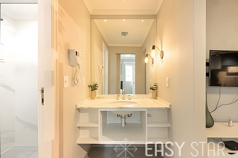 Easy Star - Charmoso flat na rua Bela Cintra - PG01I