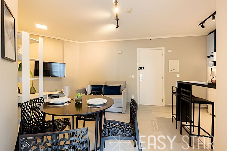 Easy Star - Charmoso flat na rua Bela Cintra - PG01I