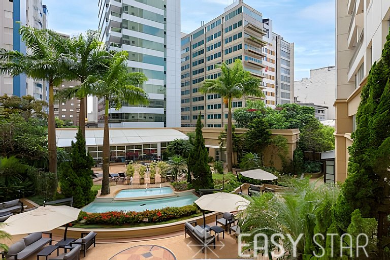 Easy Star - Charmoso flat na rua Bela Cintra - PG01I
