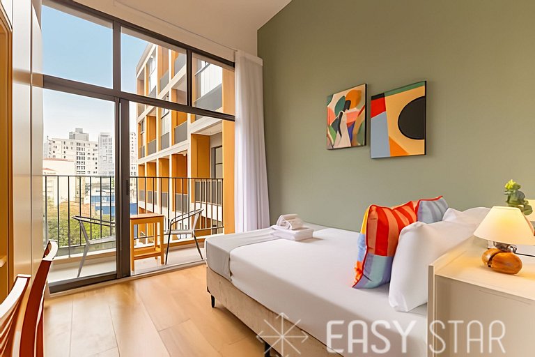 Easy Star - Moderno studio próximo do Allianz Park - PG03I