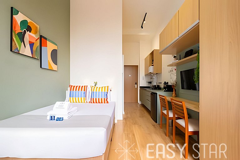 Easy Star – Estudio moderno cerca del Allianz Park – PG03I