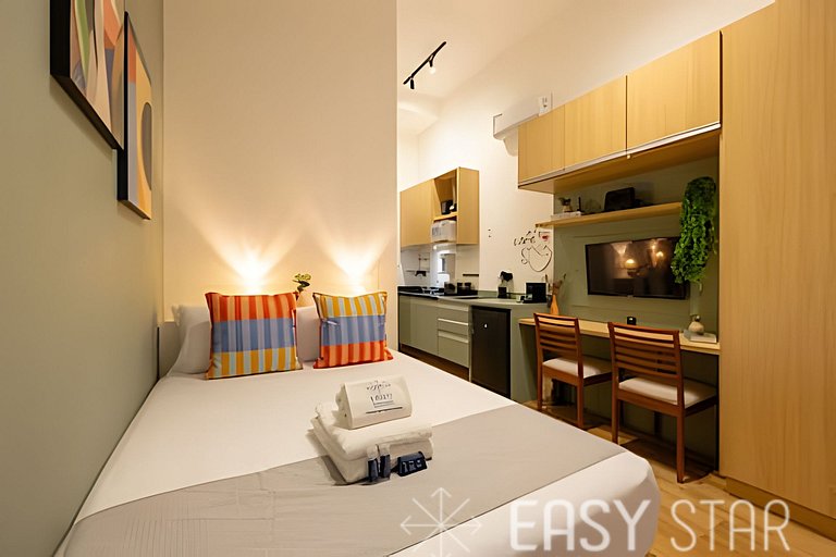 Easy Star – Estudio moderno cerca del Allianz Park – PG03I