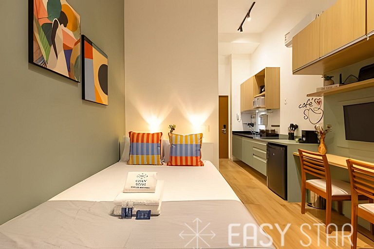 Easy Star - Moderno studio próximo do Allianz Park - PG03I
