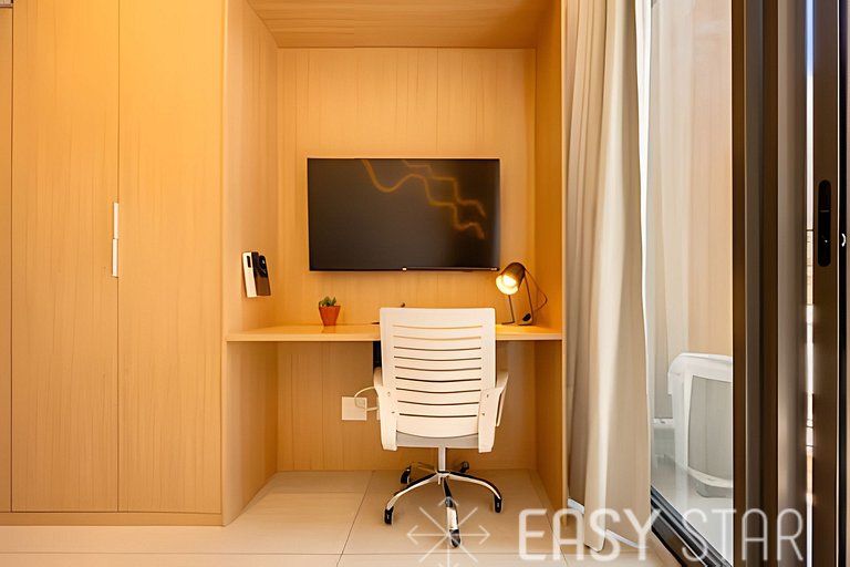 Encantador estudio con entrepiso junto al Allianz