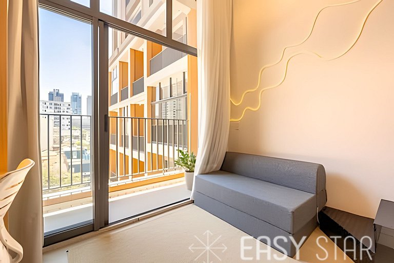 Charming studio with mezzanine next to Allianz