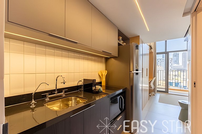 Encantador estudio con entrepiso junto al Allianz