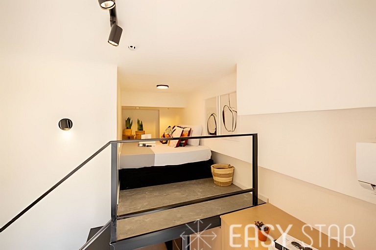 Encantador estudio con entrepiso junto al Allianz