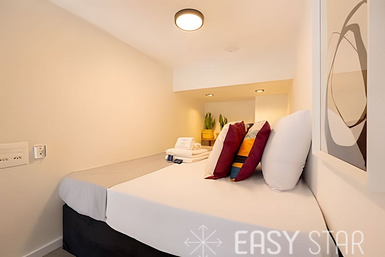 Encantador estudio con entrepiso junto al Allianz