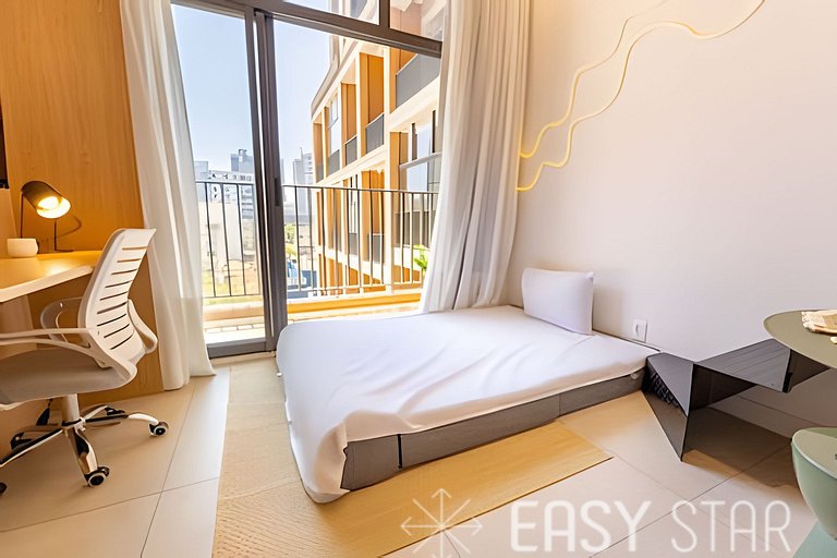 Charming studio with mezzanine next to Allianz