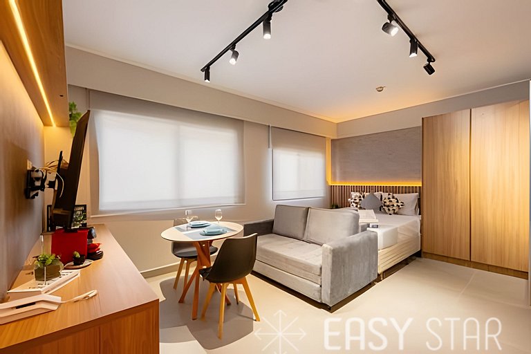 Easy Star - Lindo Flat no Slavieiro Moema - PU01I