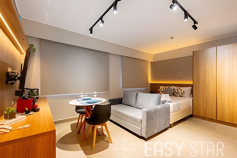 Easy Star - Lindo Flat no Slavieiro Moema - PU01I