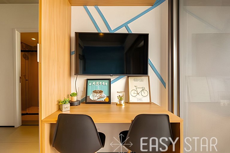 Easy Star - Studio ao lado metrô Paraíso 2 - PZ03I