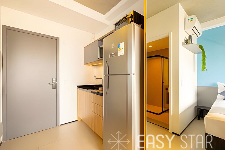 Easy Star - Studio ao lado metrô Paraíso 2 - PZ03I