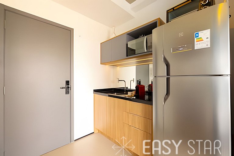 Easy Star - Studio ao lado metrô Paraíso 2 - PZ03I