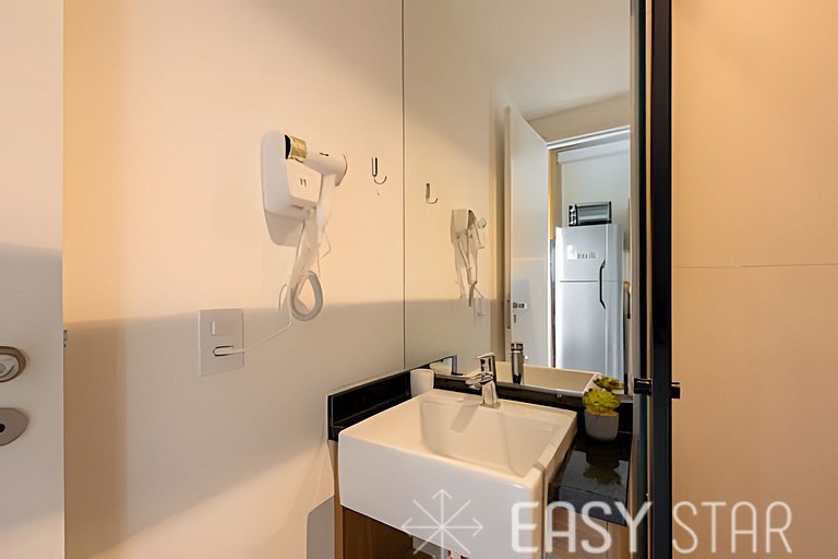 Easy Star - Studio ao lado metrô Paraíso 2 - PZ03I